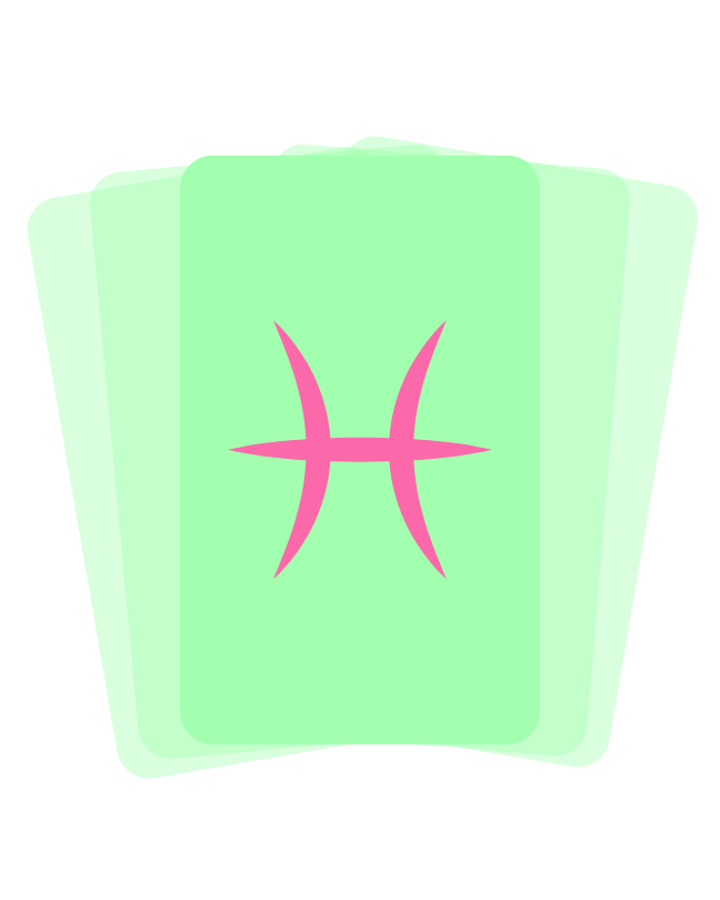 Pre-made spreads tarot card. Click to take you to the pre-made spreads page.