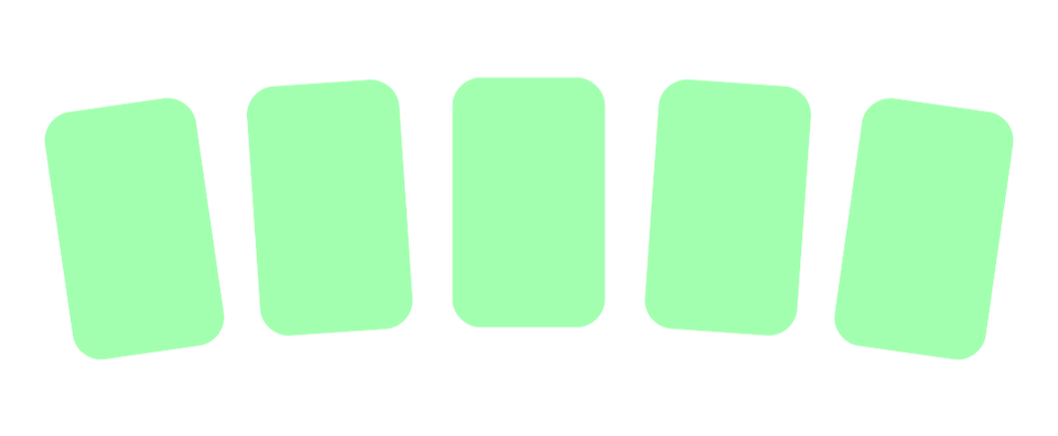 Pre-made spreads tarot card. Click to take you to the pre-made spreads page.